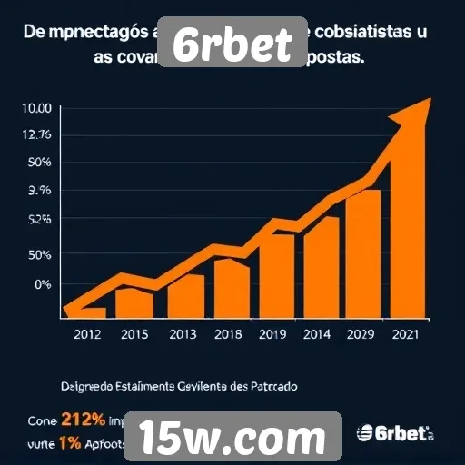 Estatísticas de crescimento do 6rbet no mercado